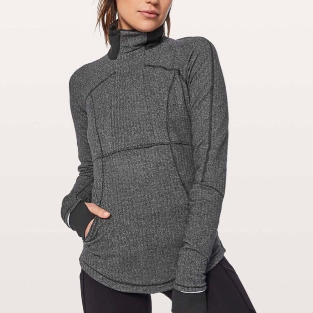 Lululemon Half Zip Base Runner Jacket Size 4